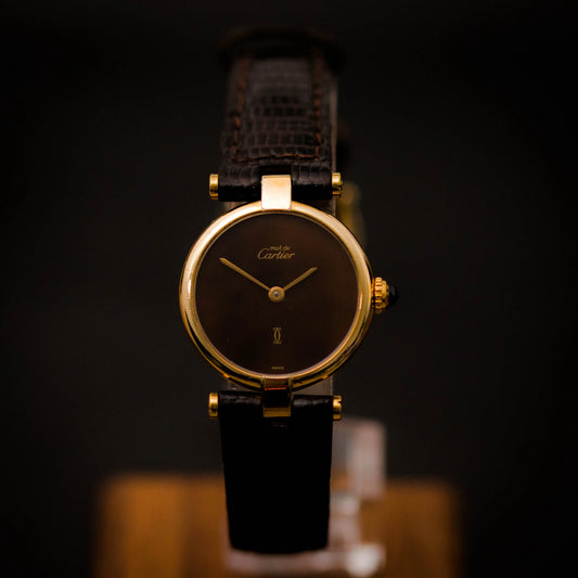 CARTIER Must De Vendôme 18 Brown Dial CARTIER