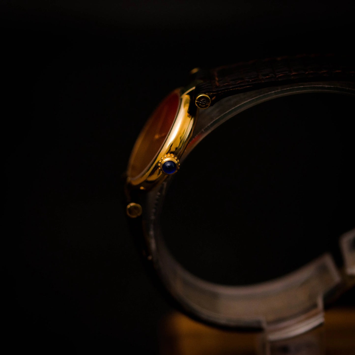 CARTIER Must De Vendôme 18 Brown Dial CARTIER