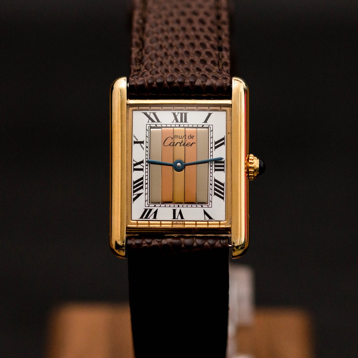 CARTIER Must Tank Trinity Dial - Full Set CARTIER