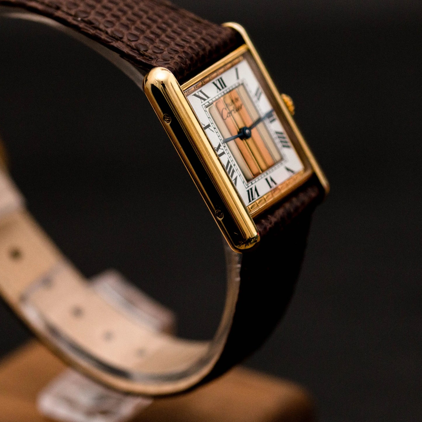 CARTIER Must Tank Trinity Dial - Full Set CARTIER