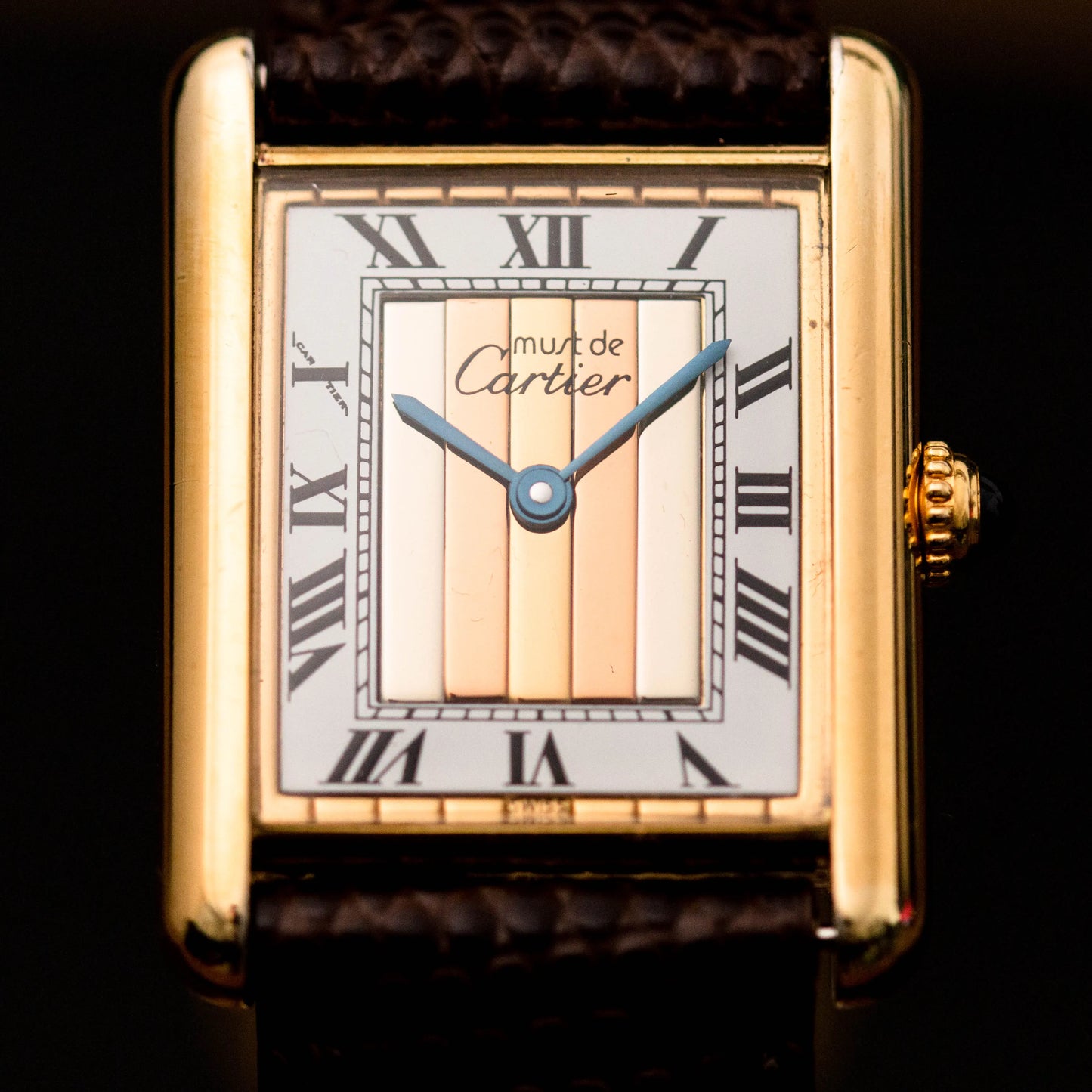 CARTIER Must Tank Trinity Dial - Full Set CARTIER