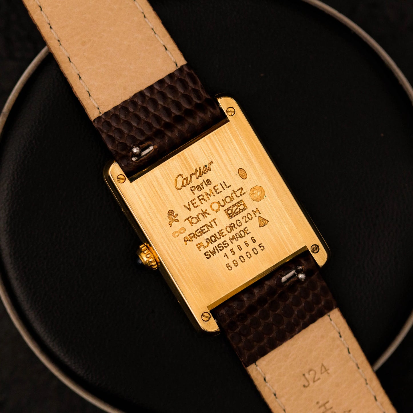 CARTIER Must Tank Trinity Dial - Full Set CARTIER