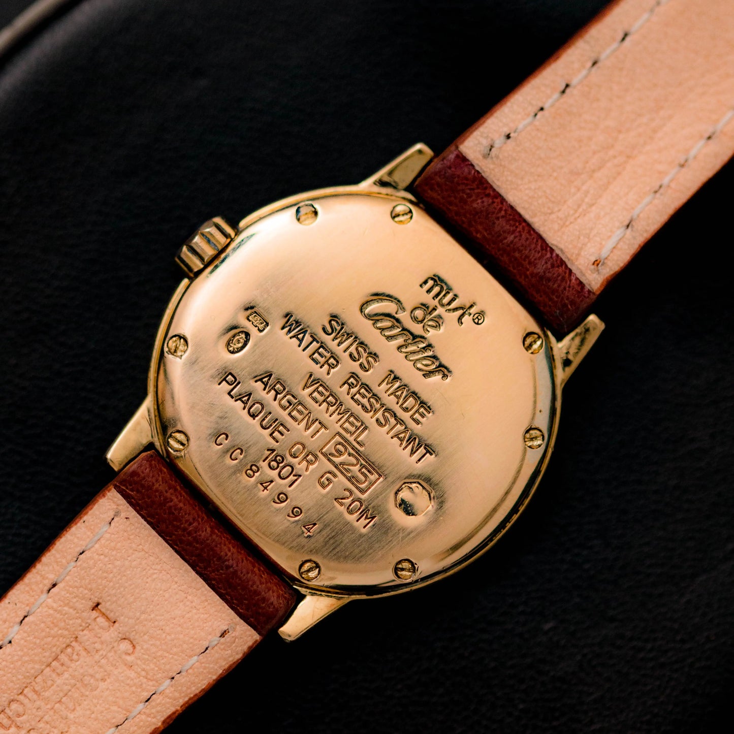 CARTIER Must de Cartier Ronde - ref 1801 CARTIER