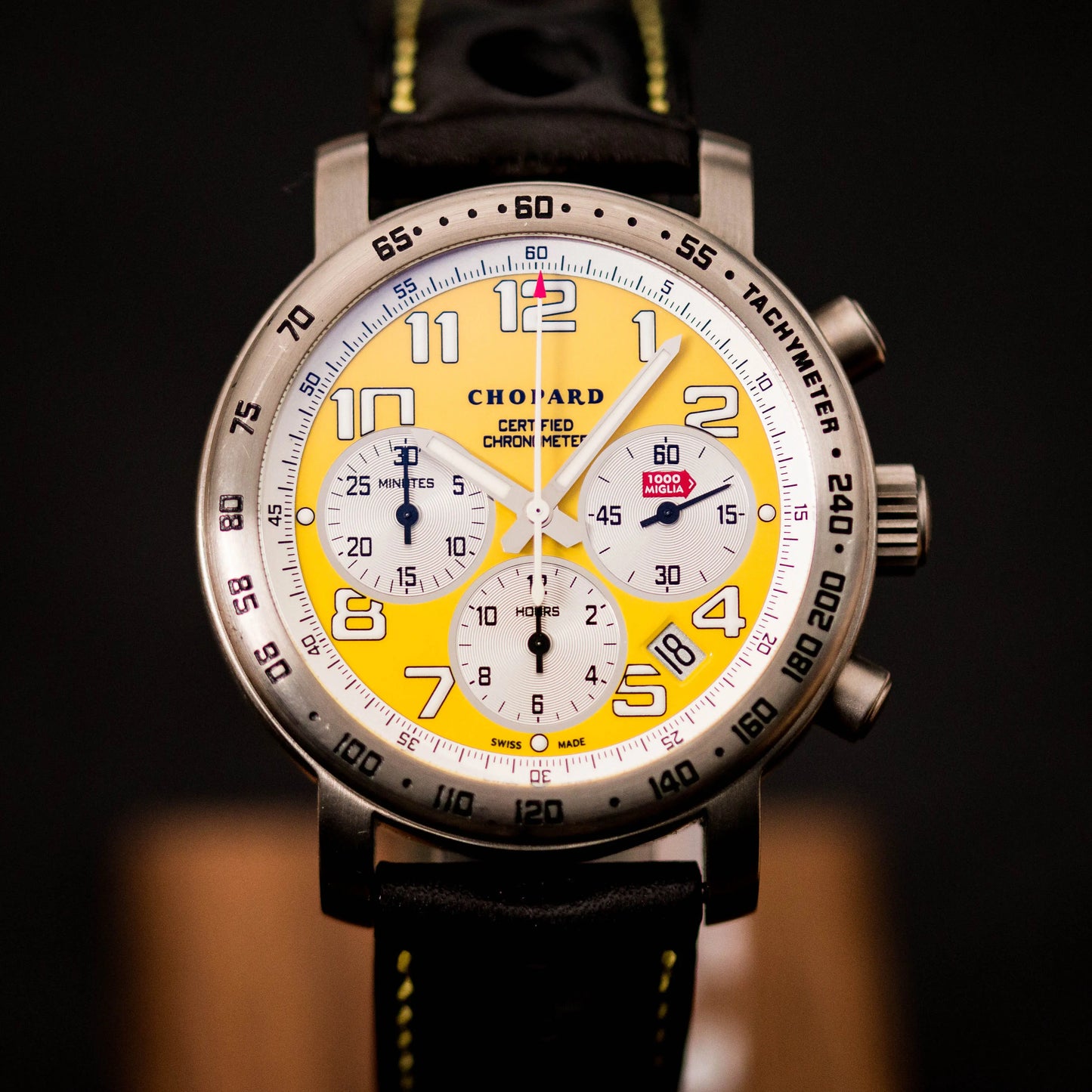 CHOPARD Mille Miglia Titanium Yellow Speed - Edition Limitée - Full Set CHOPARD