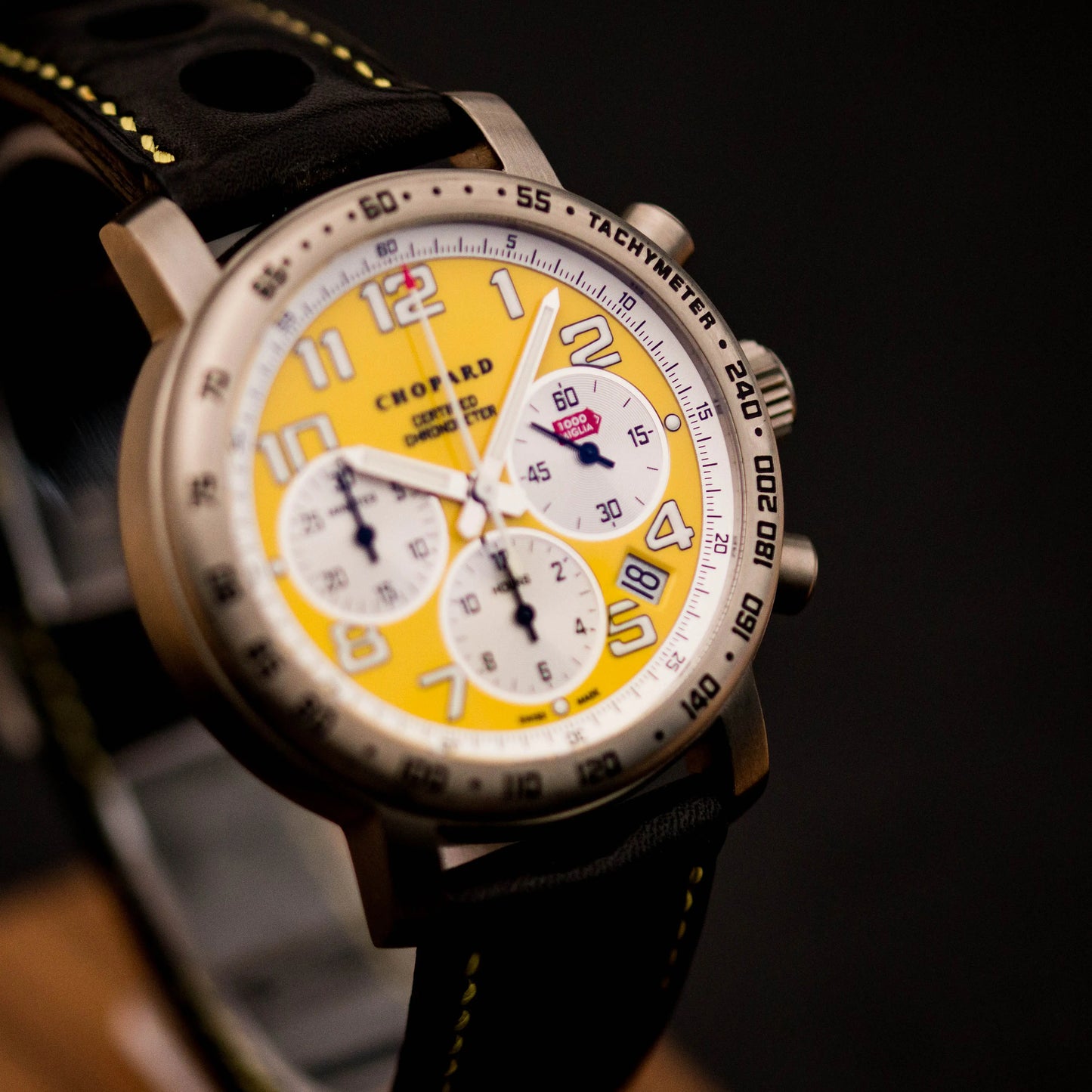 CHOPARD Mille Miglia Titanium Yellow Speed - Edition Limitée - Full Set CHOPARD