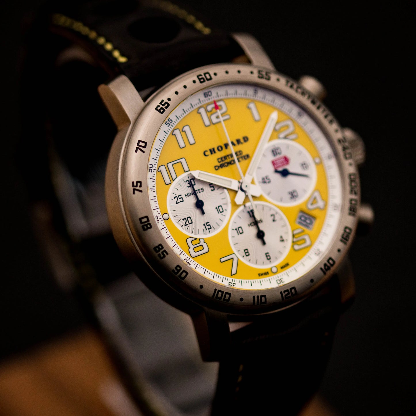 CHOPARD Mille Miglia Titanium Yellow Speed - Edition Limitée - Full Set CHOPARD