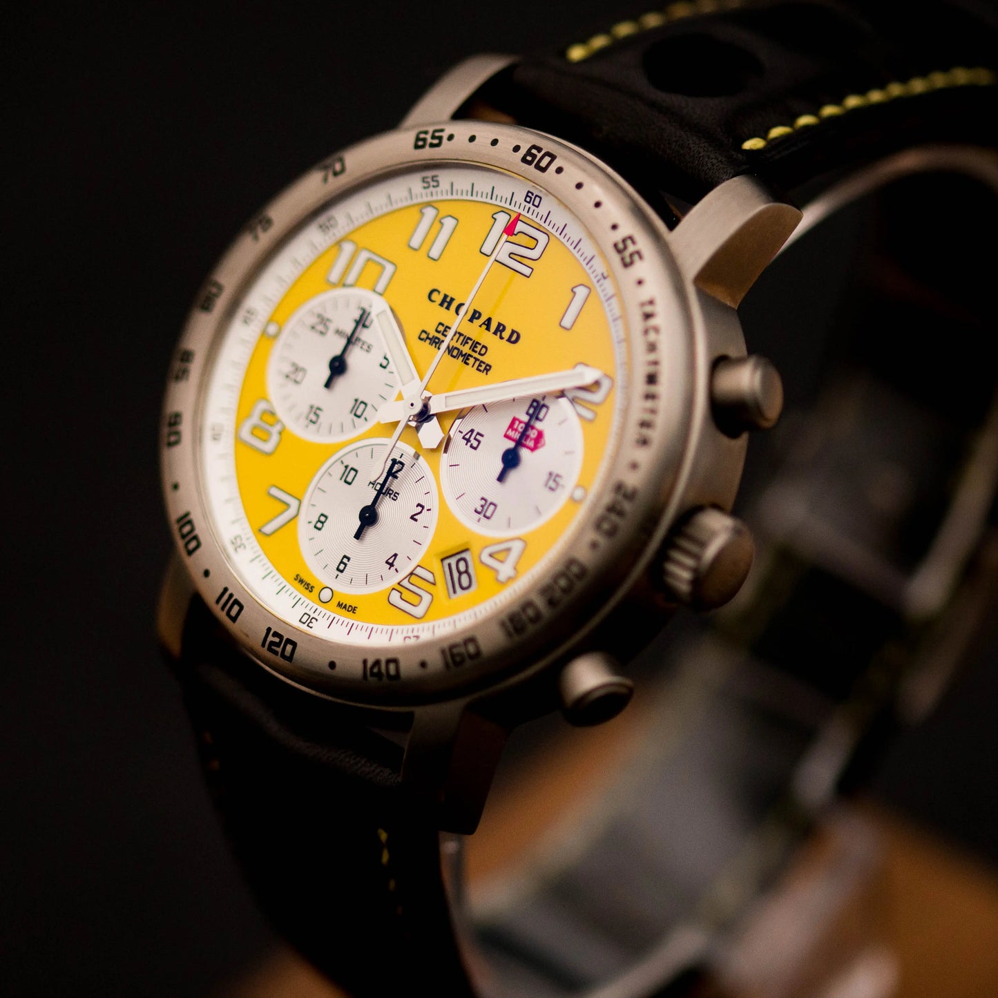CHOPARD Mille Miglia Titanium Yellow Speed - Edition Limitée - Full Set CHOPARD