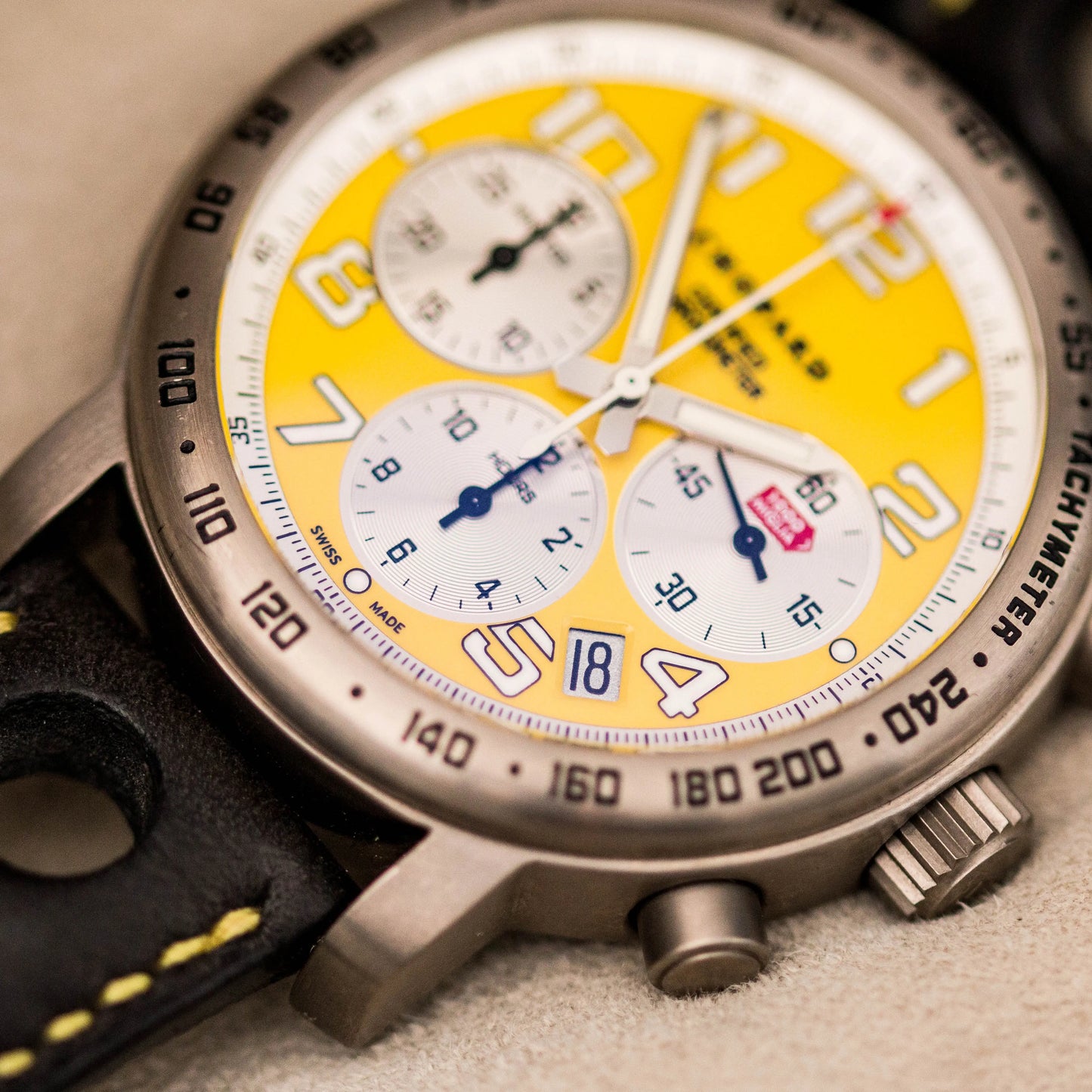 CHOPARD Mille Miglia Titanium Yellow Speed - Edition Limitée - Full Set CHOPARD