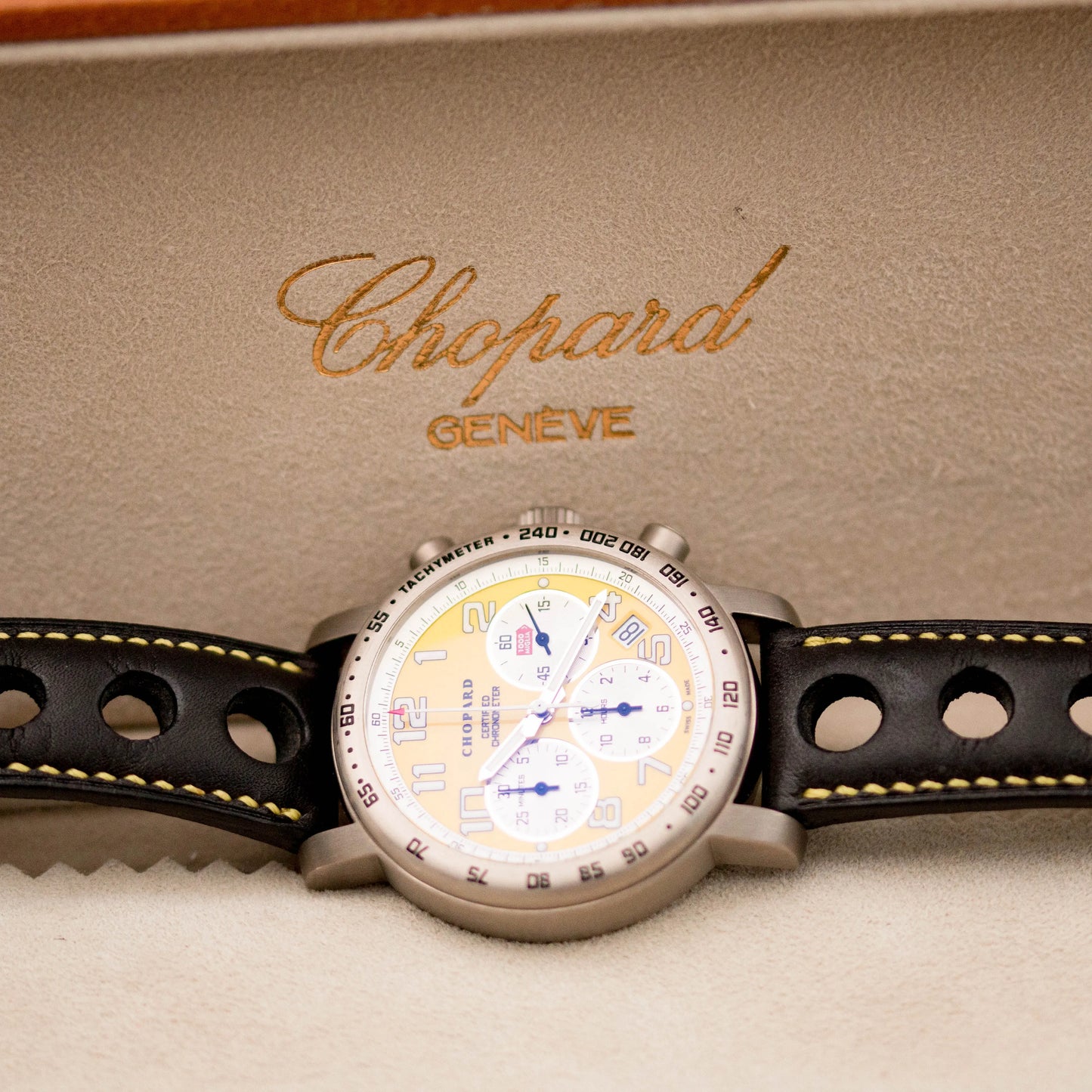 CHOPARD Mille Miglia Titanium Yellow Speed - Edition Limitée - Full Set CHOPARD