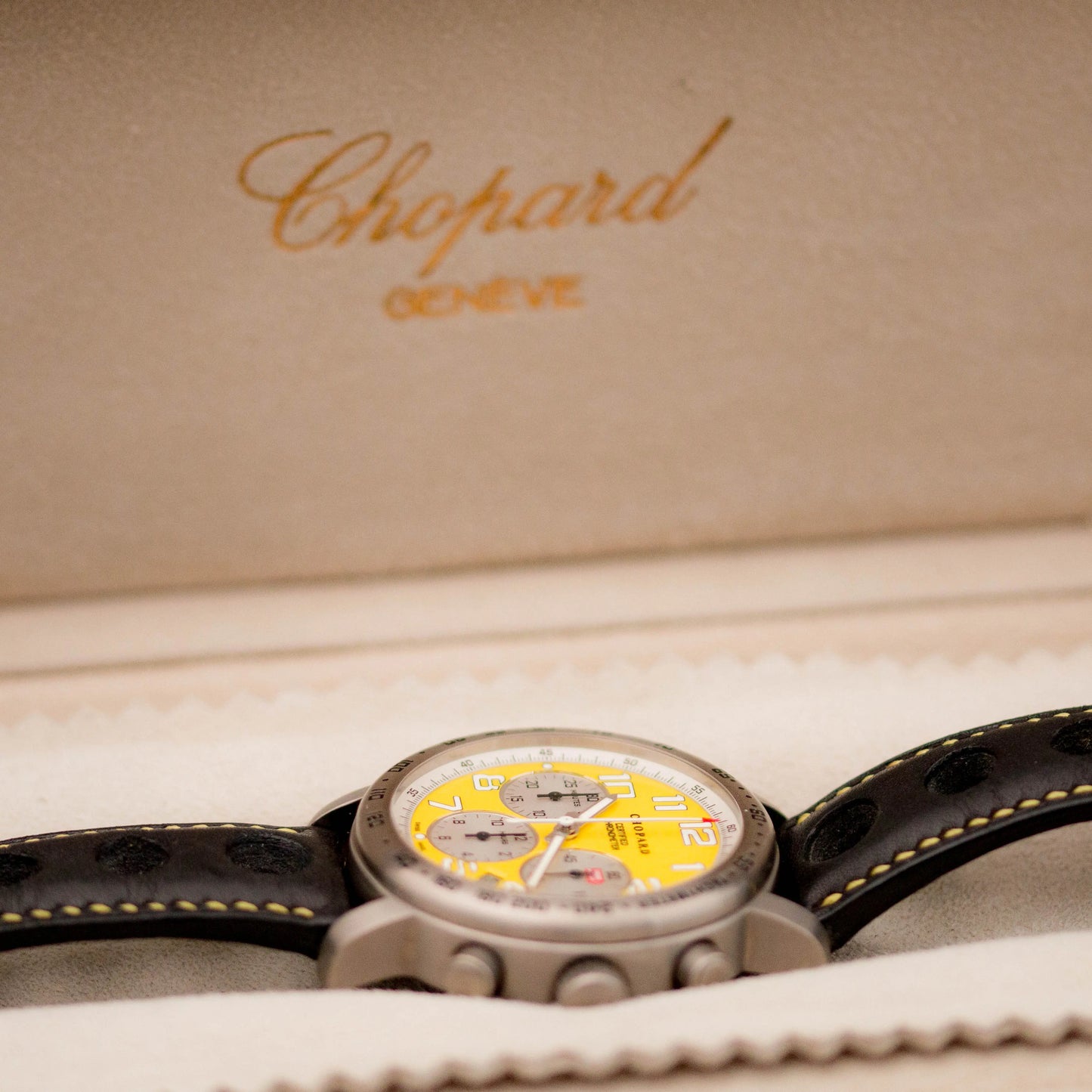 CHOPARD Mille Miglia Titanium Yellow Speed - Edition Limitée - Full Set CHOPARD