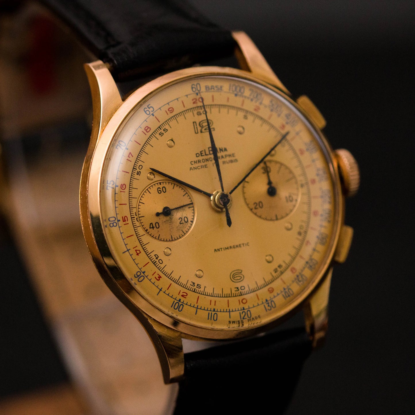 DELBANA Chronographe Or 18K DELBANA