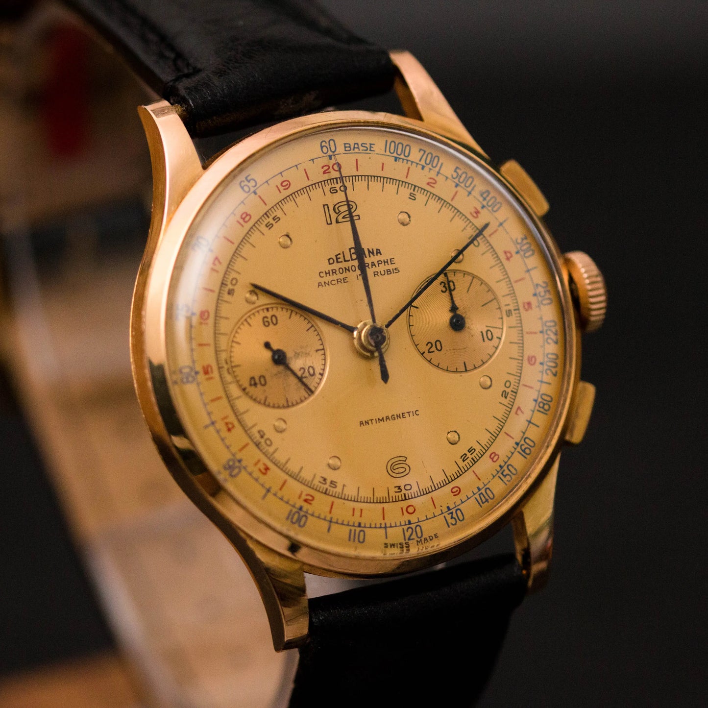 DELBANA Chronographe Or 18K DELBANA