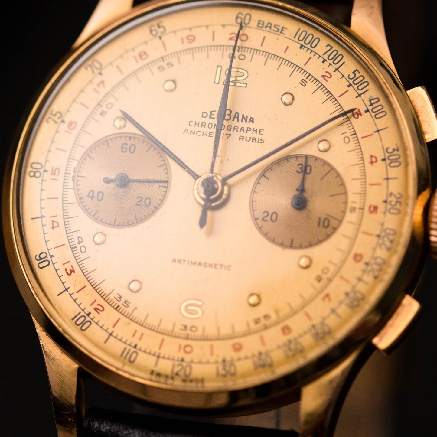 DELBANA Chronographe Or 18K DELBANA