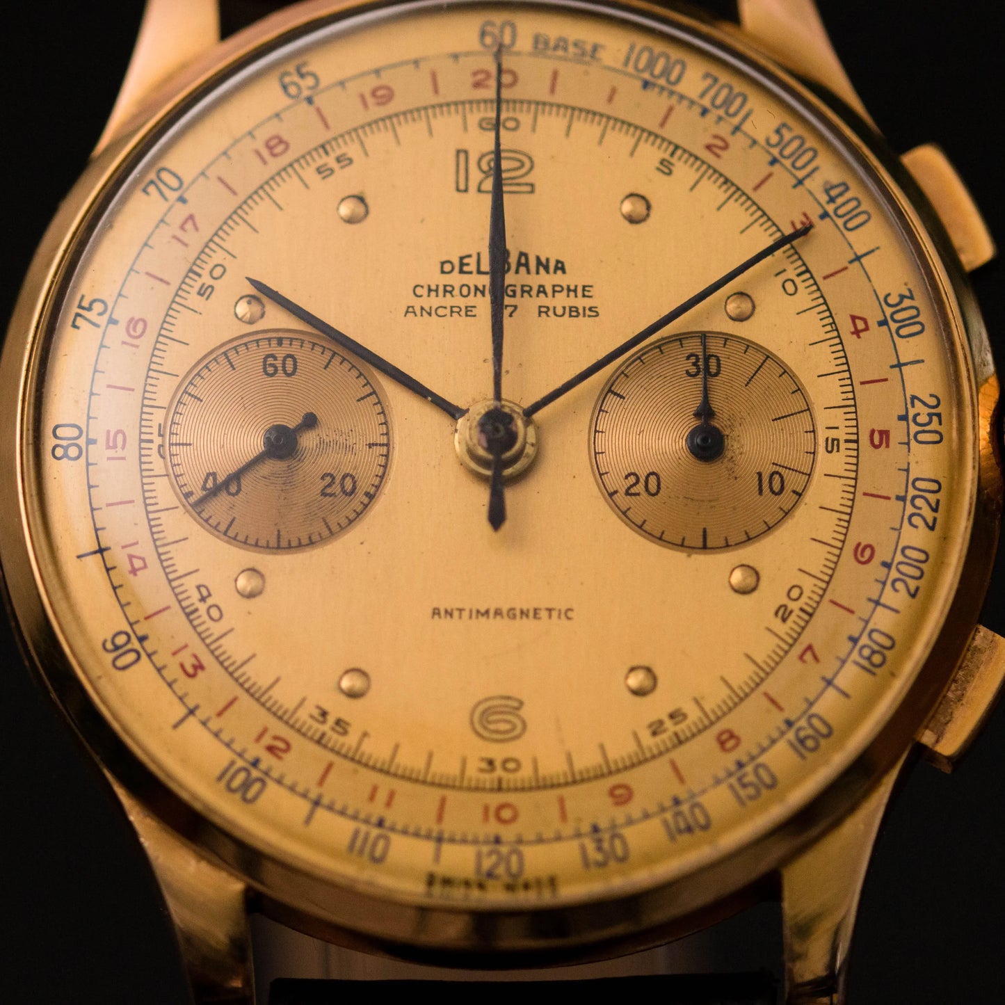 DELBANA Chronographe Or 18K DELBANA