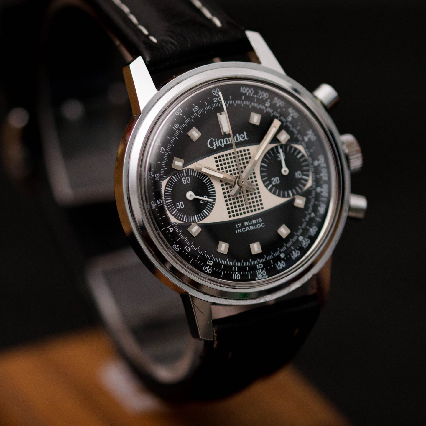 GIGANDET Chronographe J.O Munich Eté 1972 - ref 1376 GIGANDET