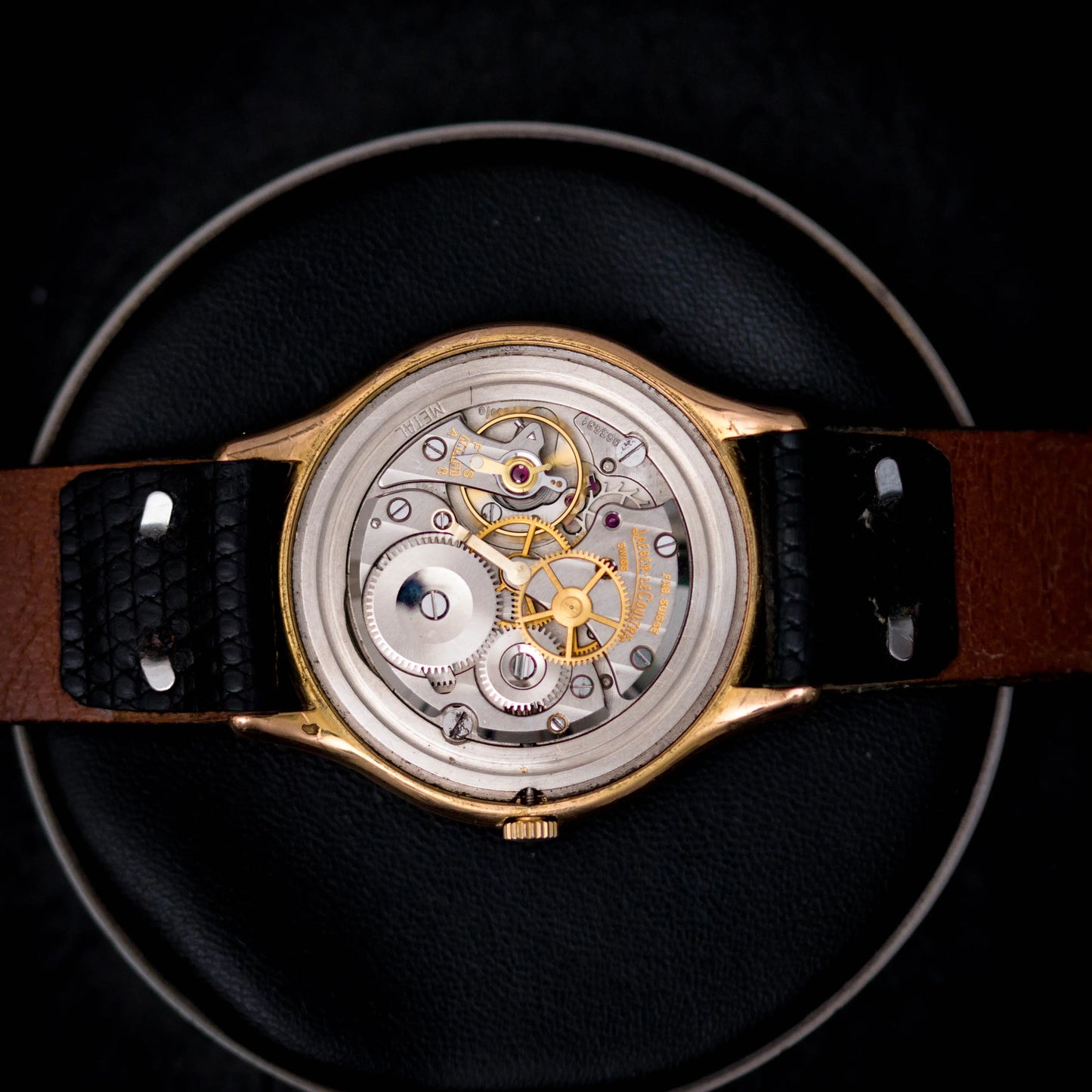 JAEGER LE COULTRE Or 18k Vintage Mécanique JAEGER LECOULTRE