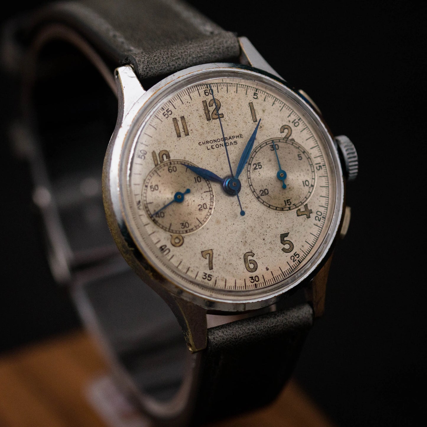 LEONIDAS CHRONOGRAPH Vintage Landeron 48 LEONIDAS