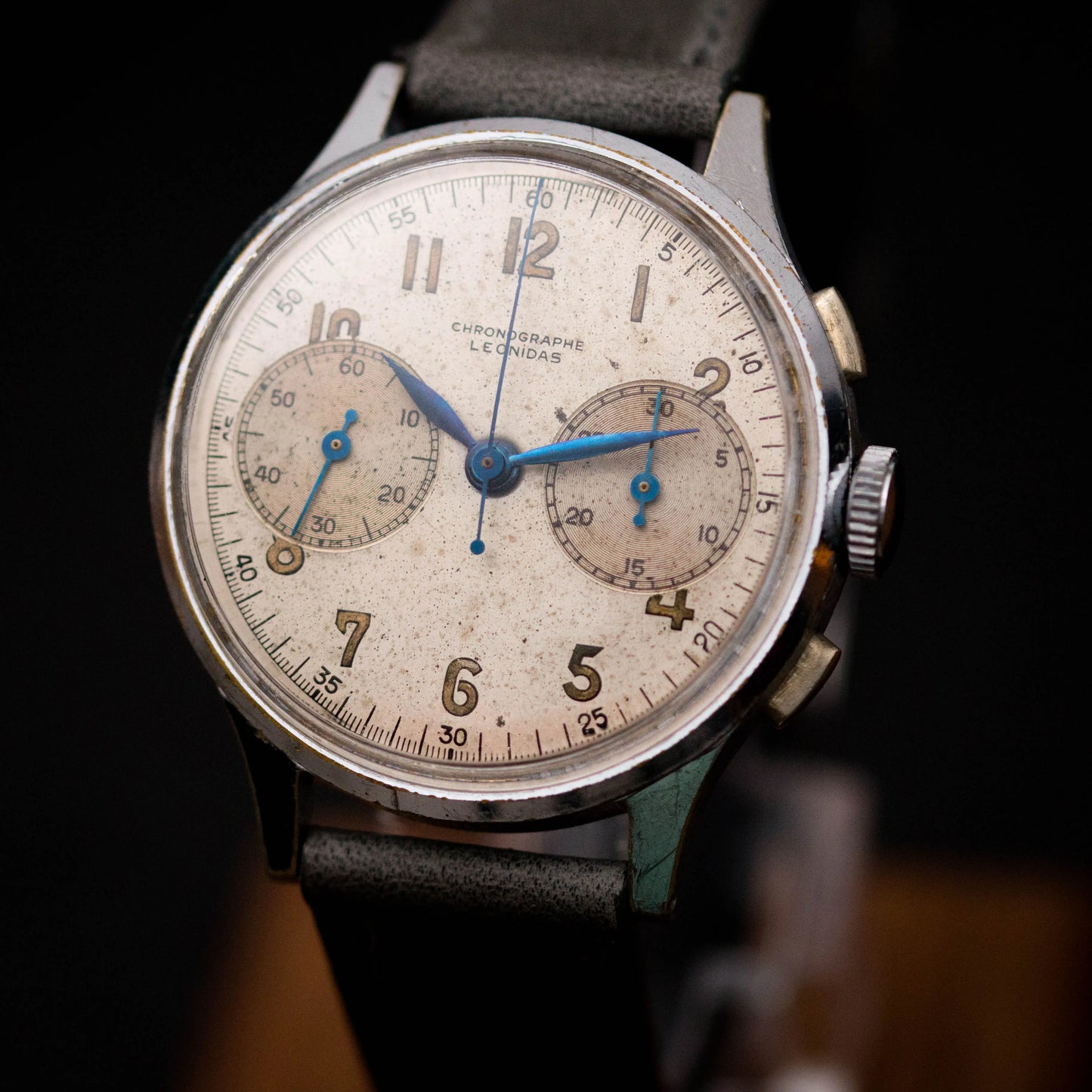 LEONIDAS CHRONOGRAPH Vintage Landeron 48 LEONIDAS