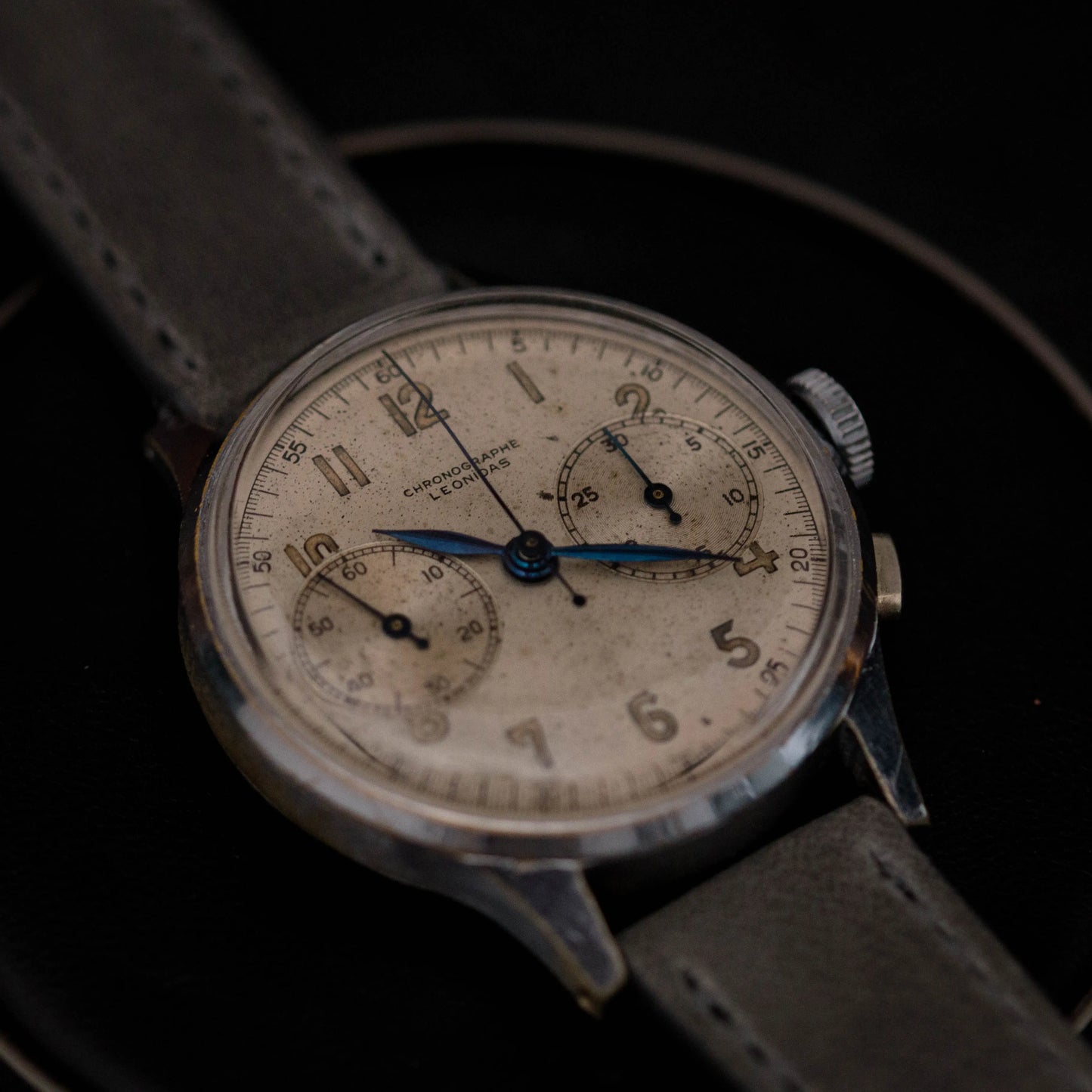 LEONIDAS CHRONOGRAPH Vintage Landeron 48 LEONIDAS