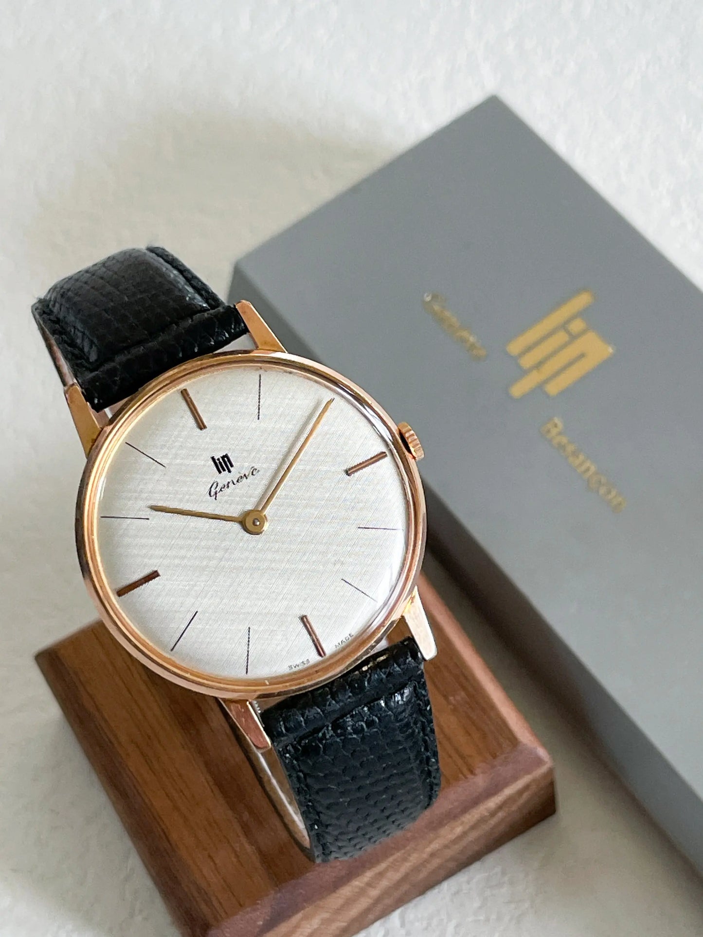 LIP Genève Extra Plate + Ecrin d'origine - DropAndWatch