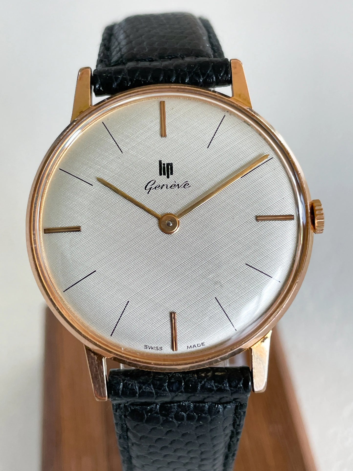 LIP Genève Extra Plate + Ecrin d'origine - DropAndWatch