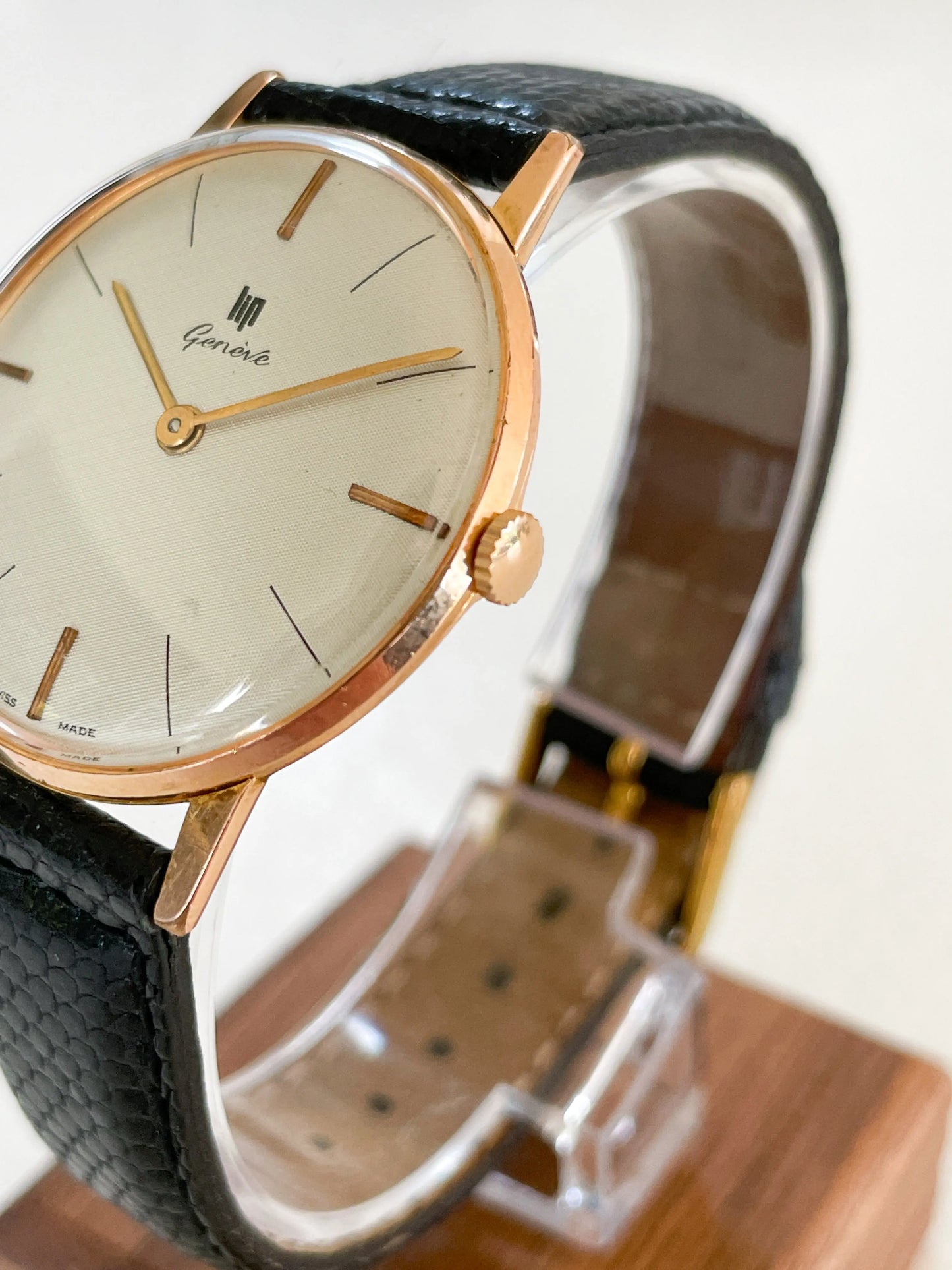 LIP Genève Extra Plate + Ecrin d'origine - DropAndWatch