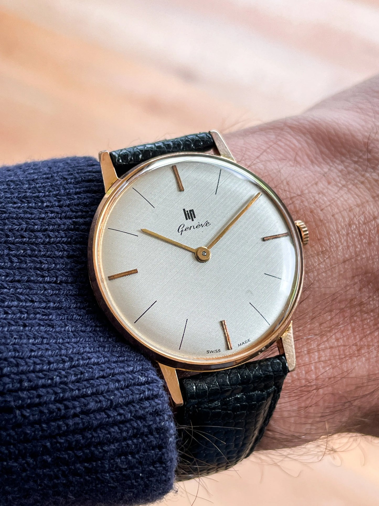 LIP Genève Extra Plate + Ecrin d'origine - DropAndWatch