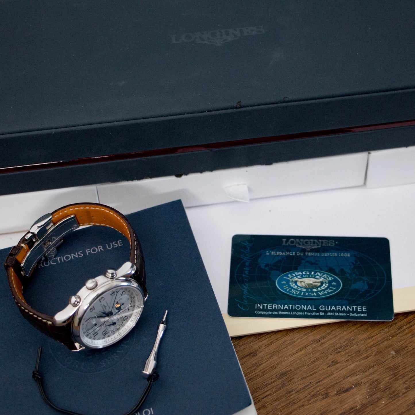 LONGINES Master Collection Chrono Moonphase L2.673.4.78.3 LONGINES