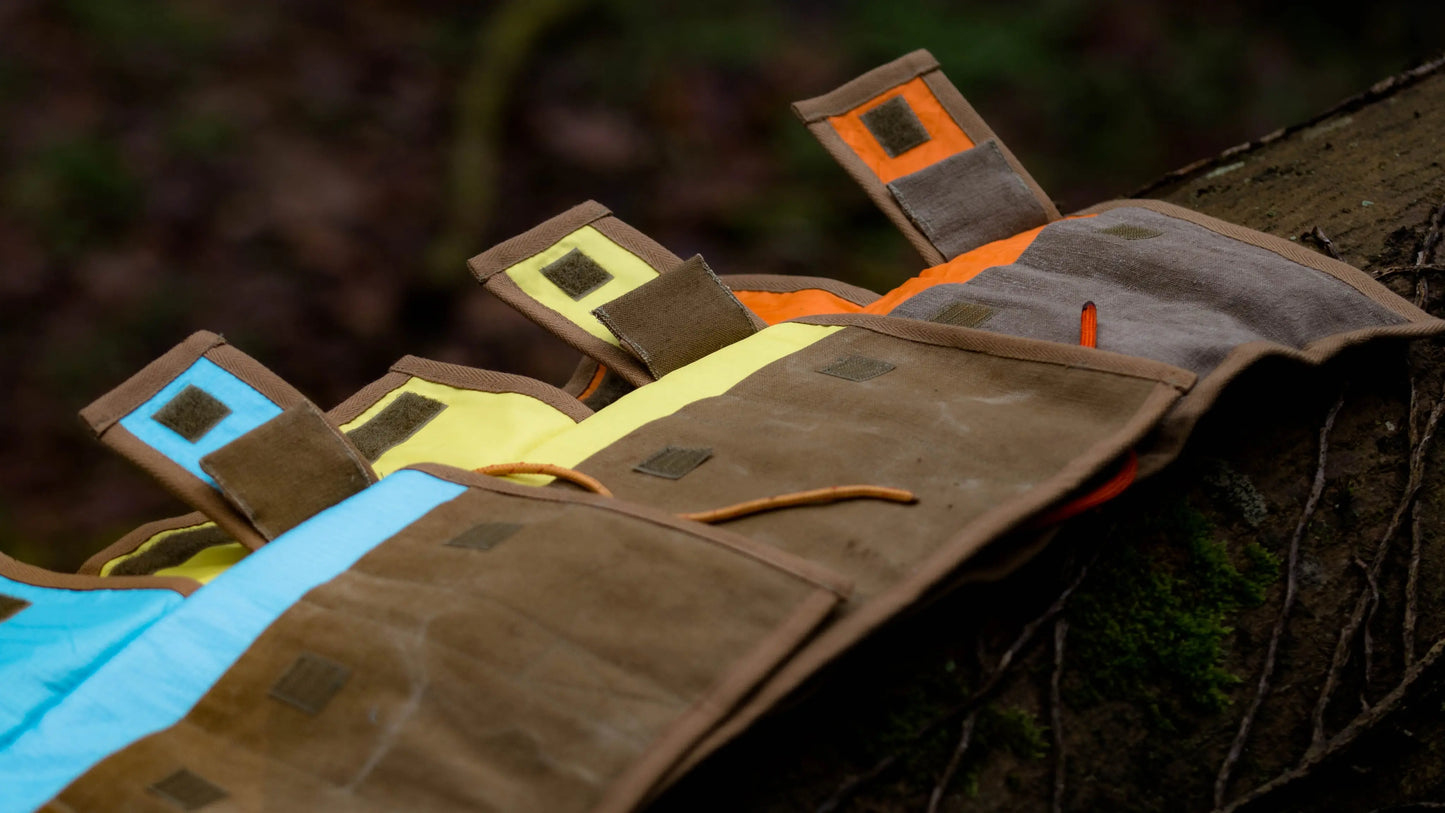 Marmotte Vintage Militaire Orange | 5 Montres SEB LA MARMOTTE