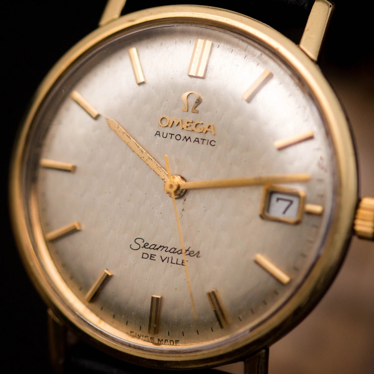 OMEGA Seamaster De Ville Automatic Linen Dial 166.020 OMEGA