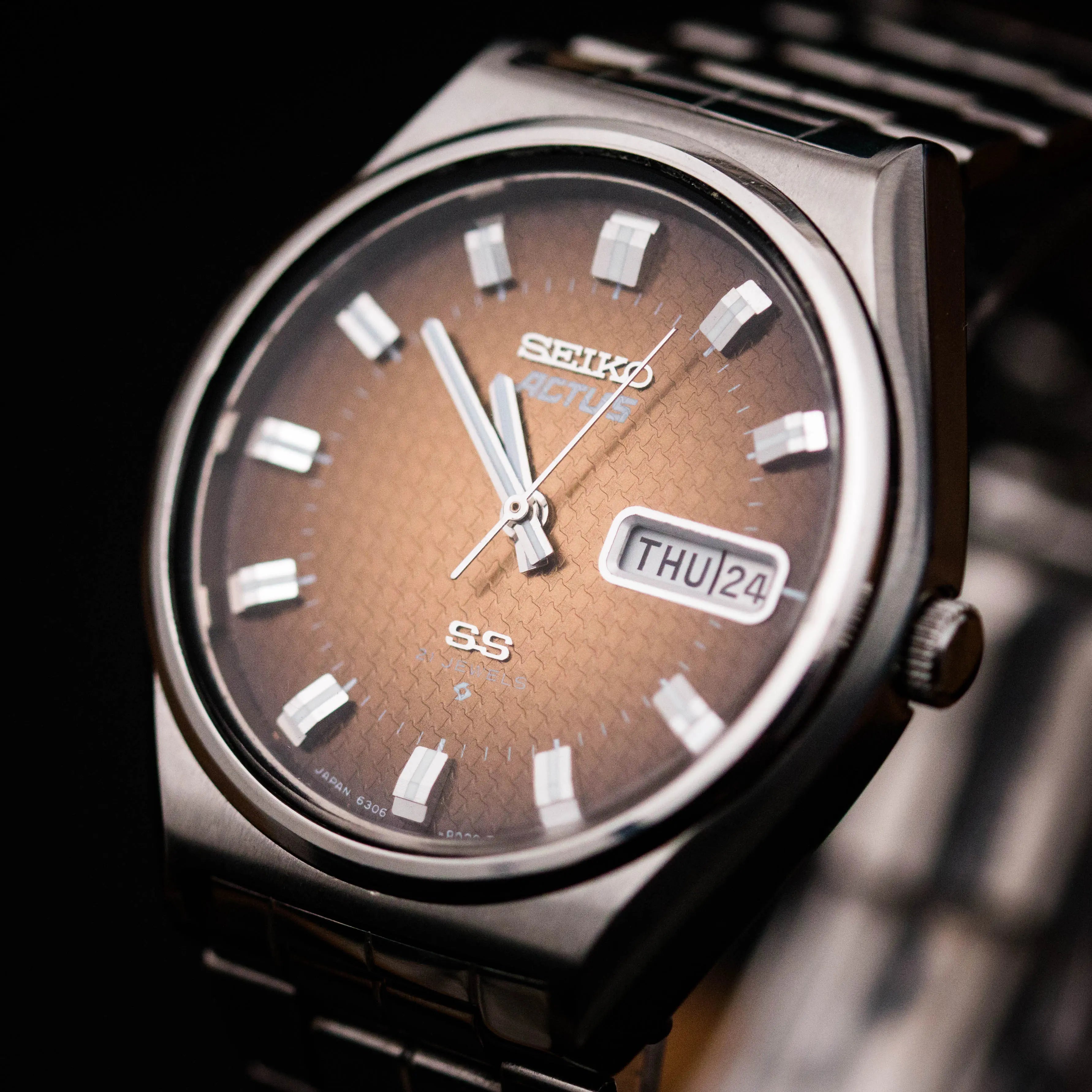 SEIKO 5 Actus SS 6306-8040 SEIKO