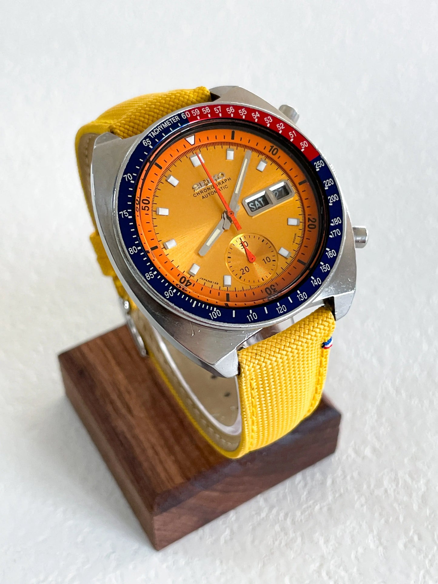 SEIKO POGUE 6139-6002 Révisée & Restaurée + Bracelet Avel&Men SEIKO