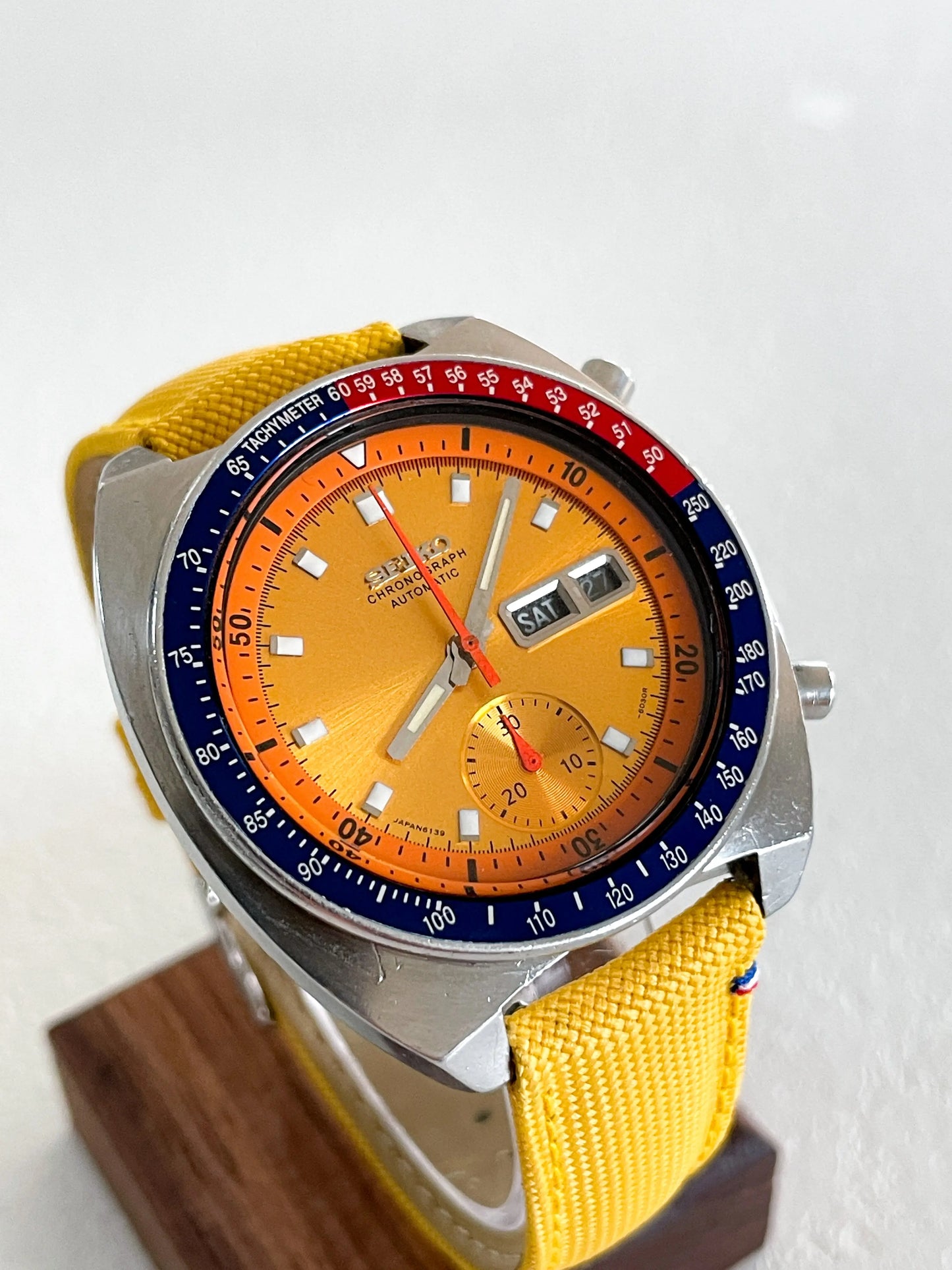 SEIKO POGUE 6139-6002 Révisée & Restaurée + Bracelet Avel&Men SEIKO