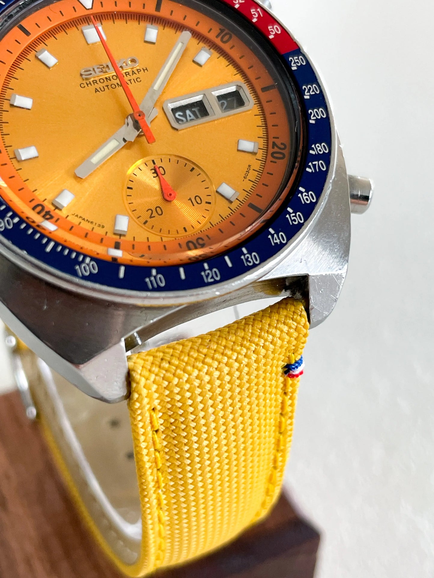 SEIKO POGUE 6139-6002 Révisée & Restaurée + Bracelet Avel&Men SEIKO