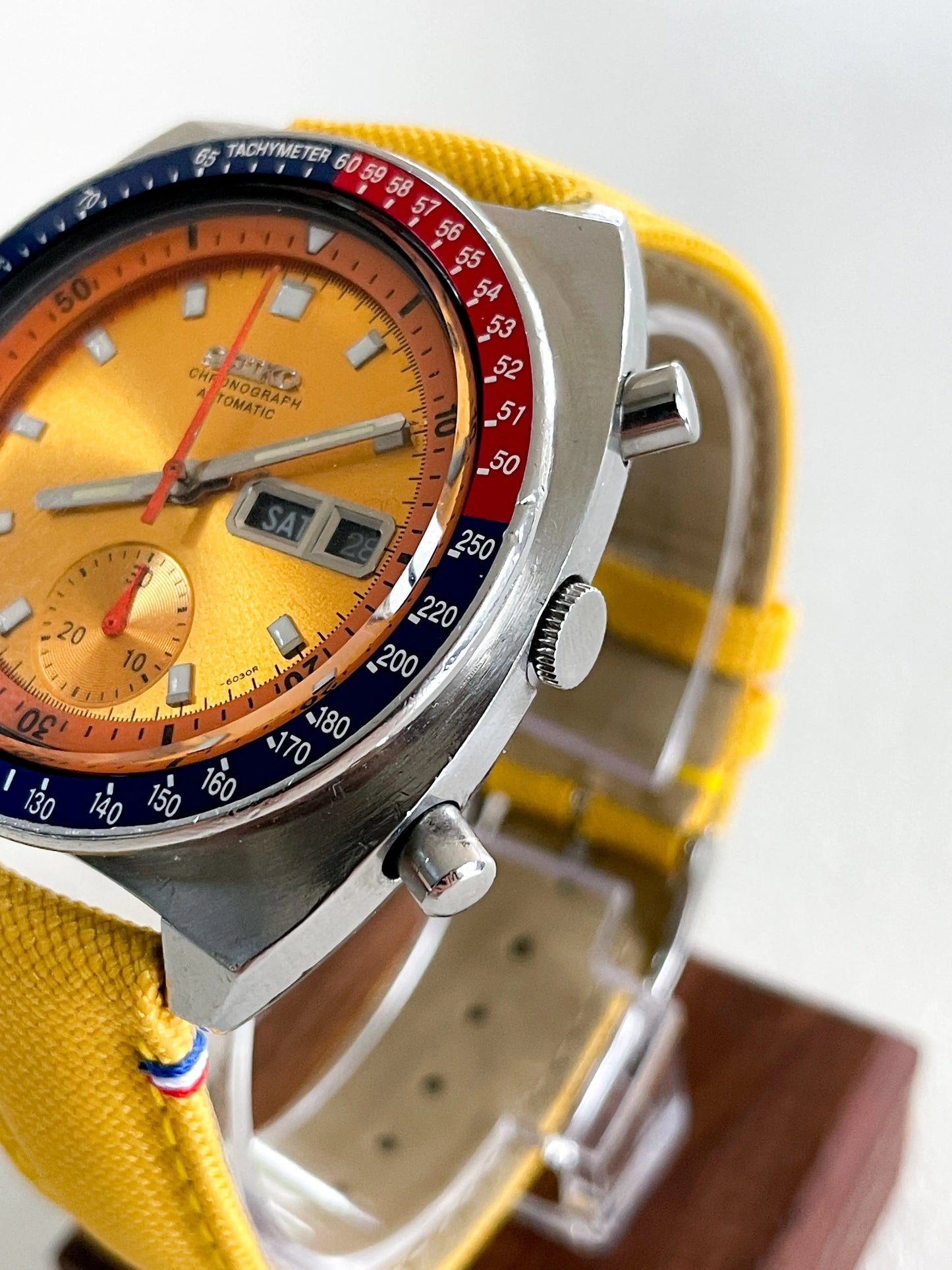 SEIKO POGUE 6139-6002 Révisée & Restaurée + Bracelet Avel&Men SEIKO