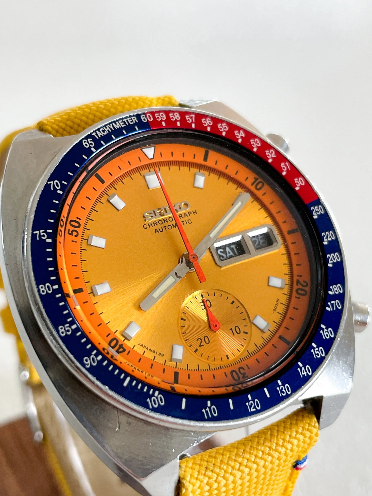 SEIKO POGUE 6139-6002 Révisée & Restaurée + Bracelet Avel&Men SEIKO