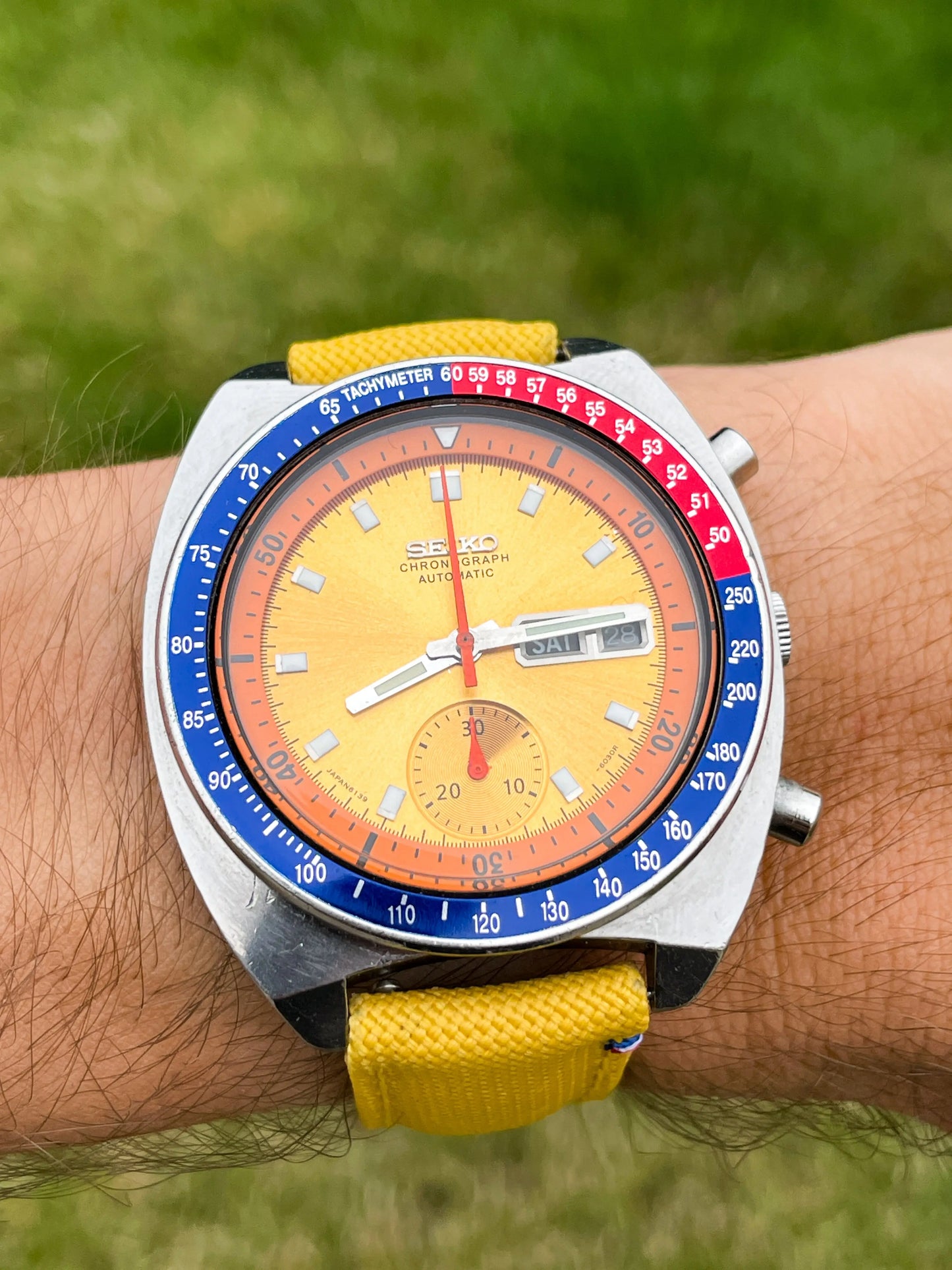 SEIKO POGUE 6139-6002 Révisée & Restaurée + Bracelet Avel&Men SEIKO