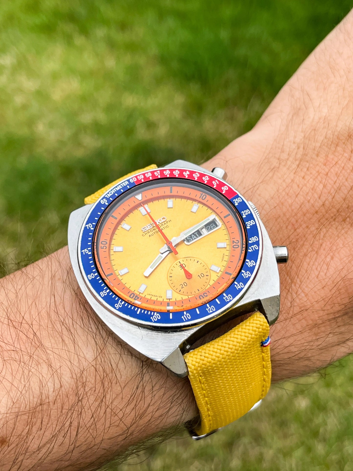 SEIKO POGUE 6139-6002 Révisée & Restaurée + Bracelet Avel&Men SEIKO