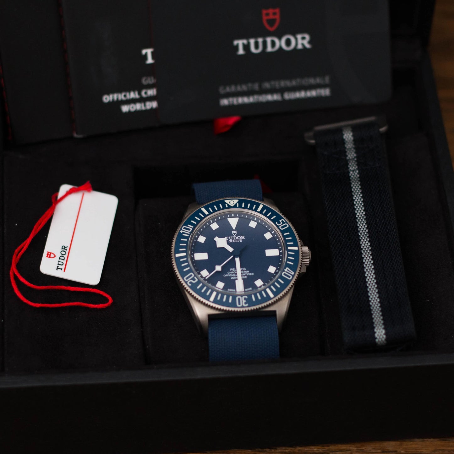 TUDOR Pelagos FXD 2022 Marine Nationale 25707B/22-Full Set TUDOR