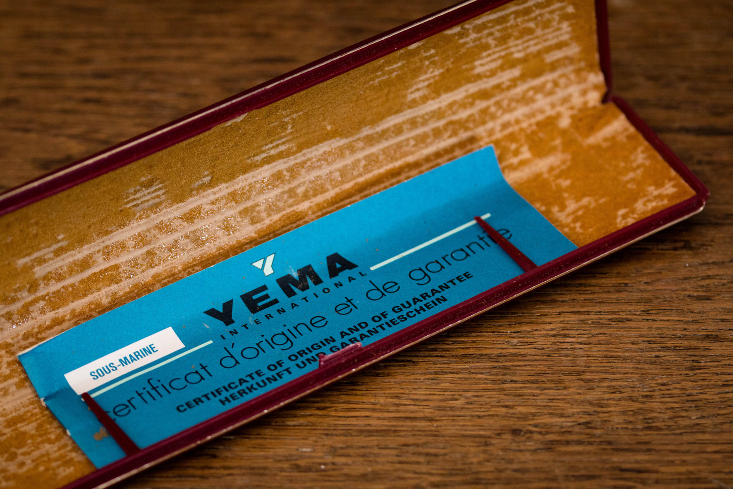 YEMA MEANGRAF SOUS-MARINE VINTAGE - FULL SET YEMA
