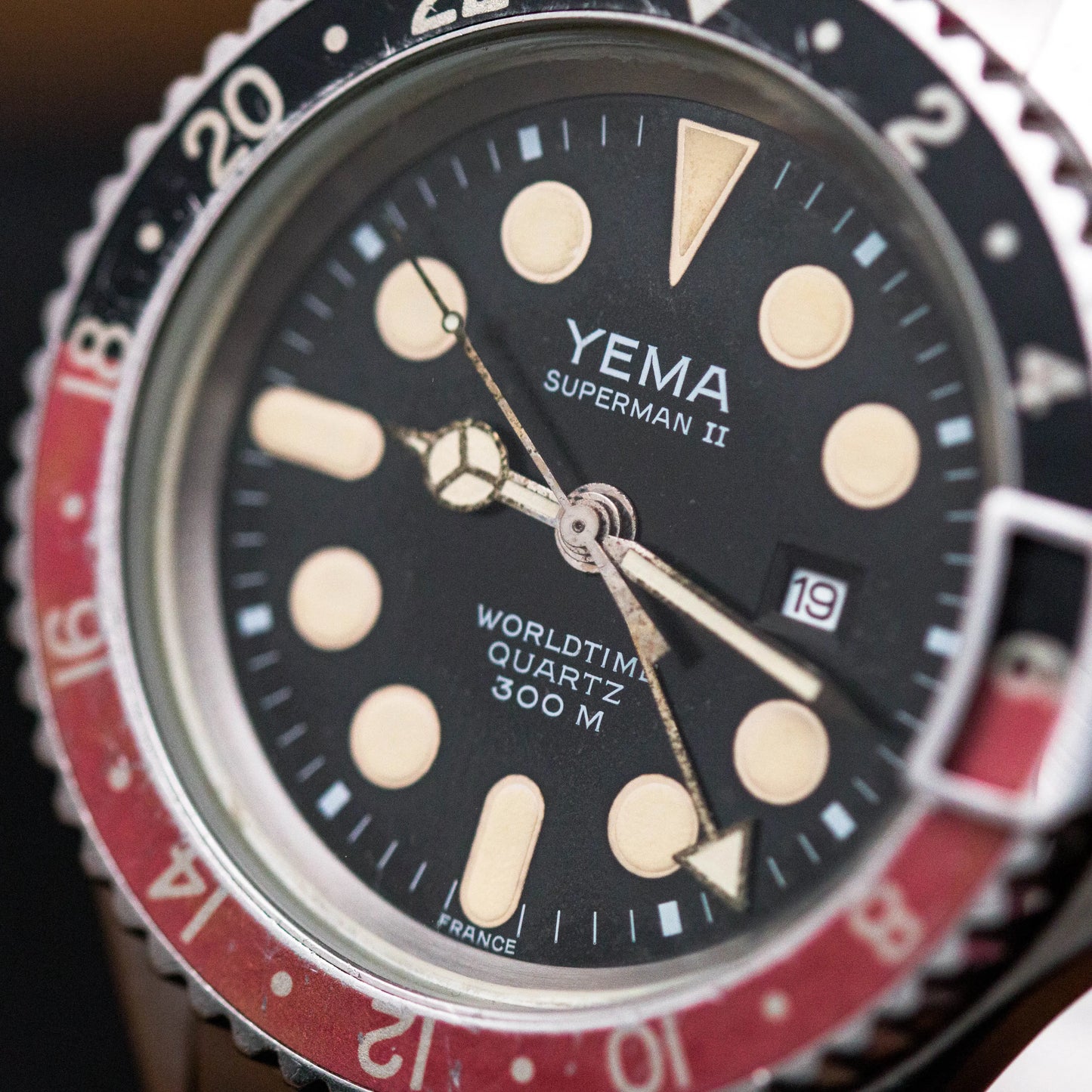 YEMA Superman II Worldtime GMT 300M YEMA