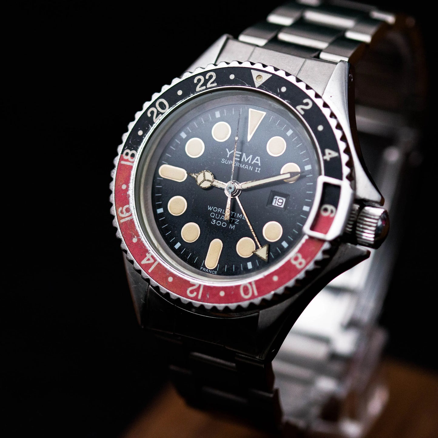 YEMA Superman II Worldtime GMT 300M YEMA