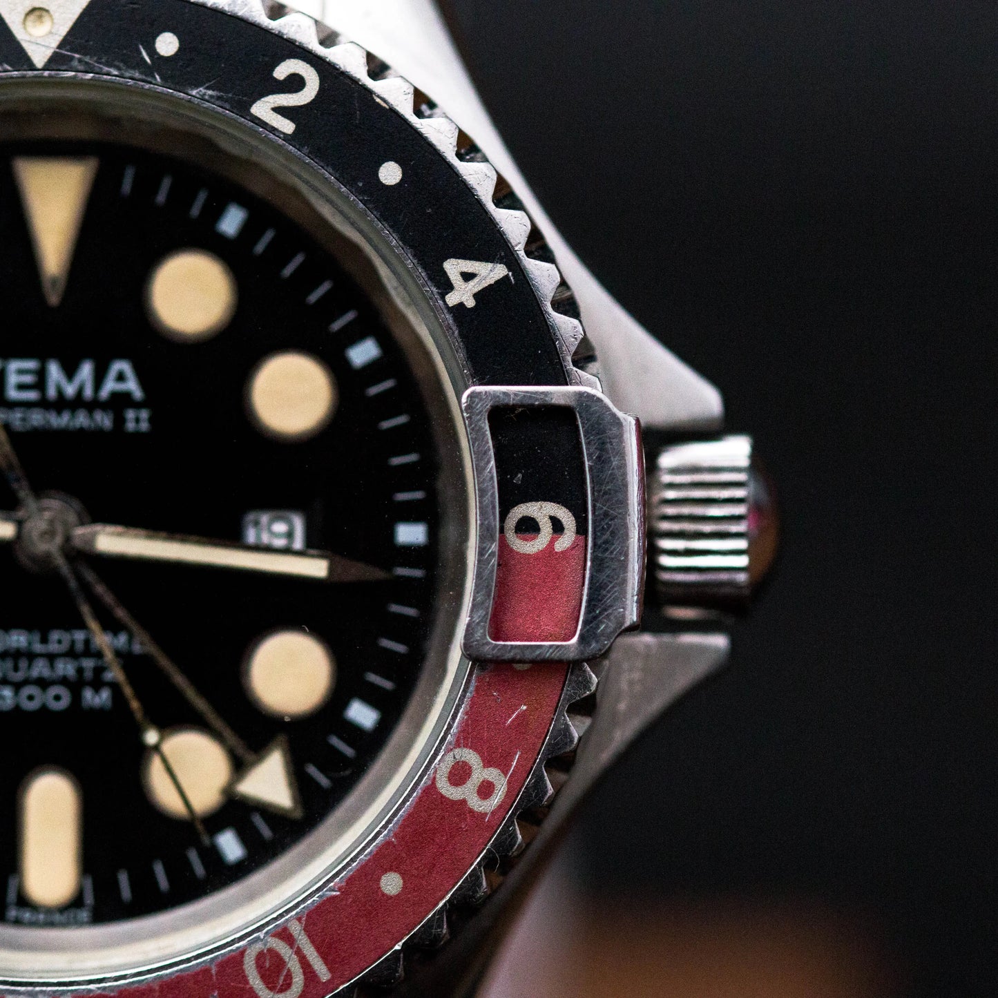 YEMA Superman II Worldtime GMT 300M YEMA