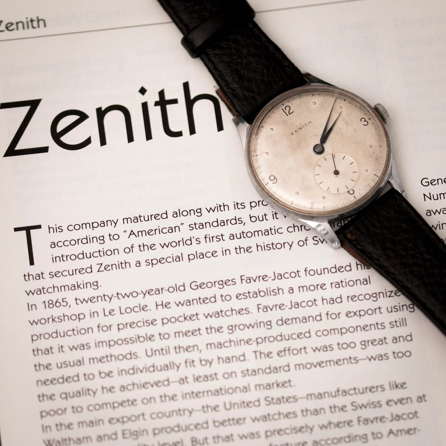 Zenith Type Militaire Cal.12-4-P ZENITH