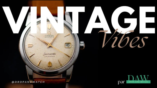 Vintage Vibes: Omega Seamaster Calendar Vintage - DropAndWatch