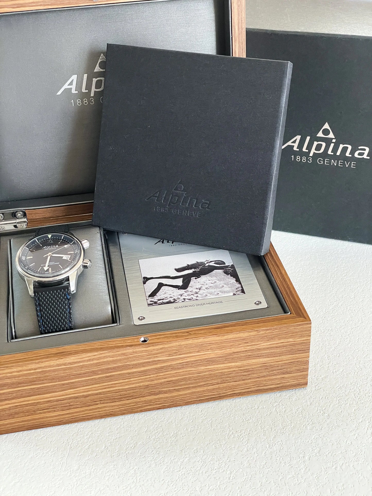 ALPINA Seastrong Diver Heritage 300m - FULL SET ALPINA