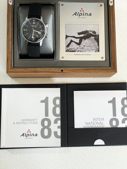 ALPINA Seastrong Diver Heritage 300m - FULL SET ALPINA