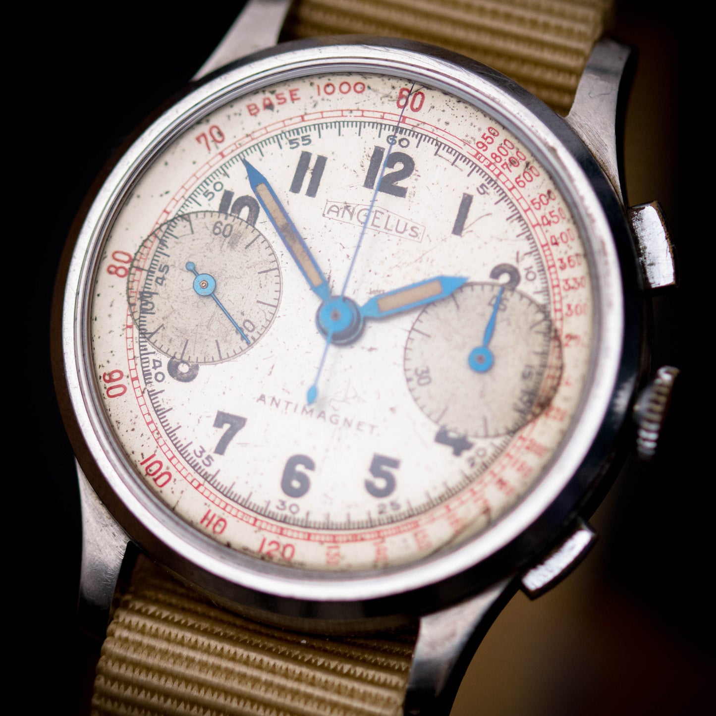 ANGELUS Chronographe Vintage 189290 - Cal. 215