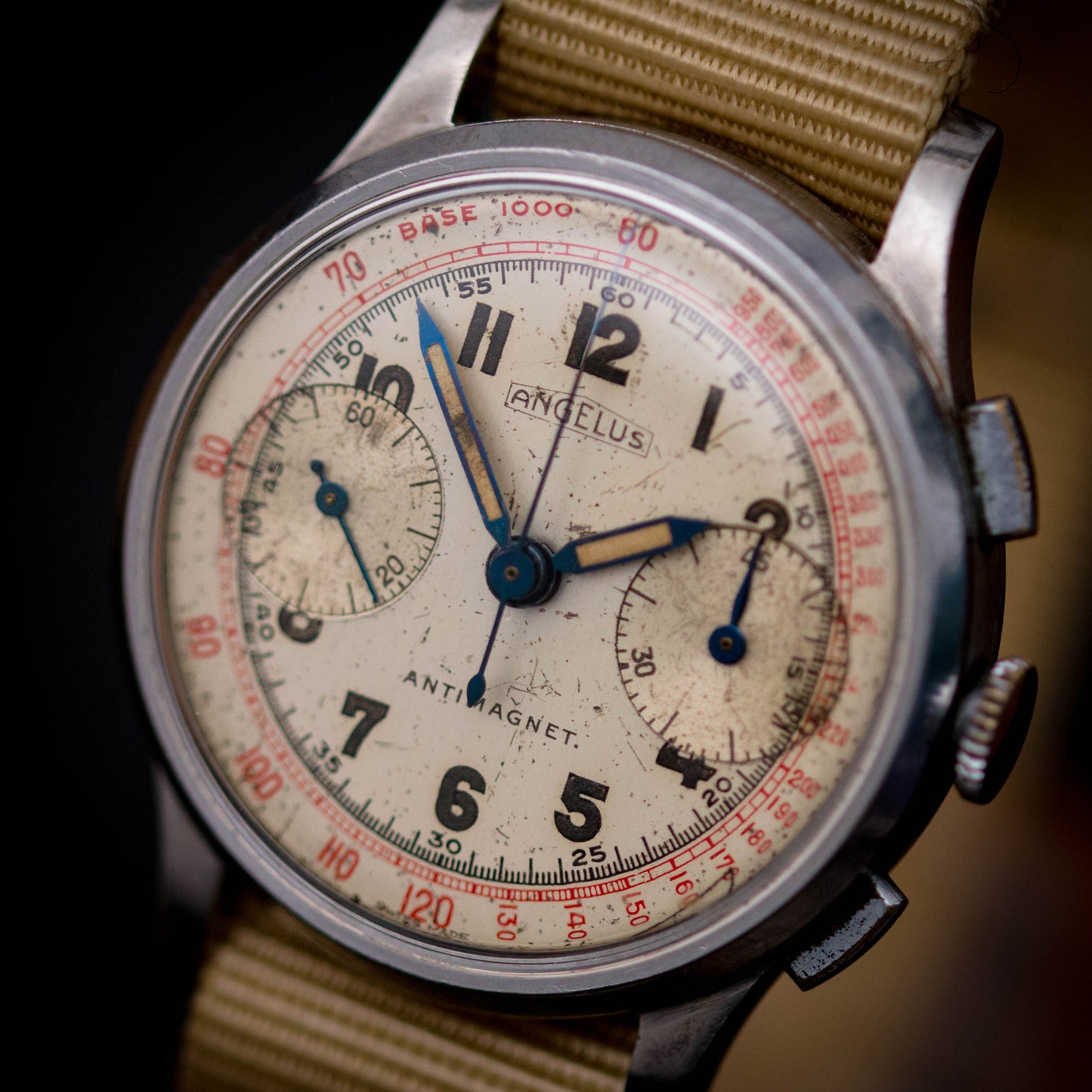 ANGELUS Chronographe Vintage 189290 - Cal. 215
