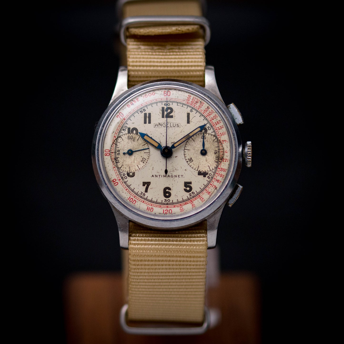 ANGELUS Chronographe Vintage 189290 - Cal. 215